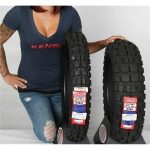 110/80-19, 150/70-17 KENDA K784 BIG BLOCK DUAL SPORT FRONT & REAR TIRE KIT