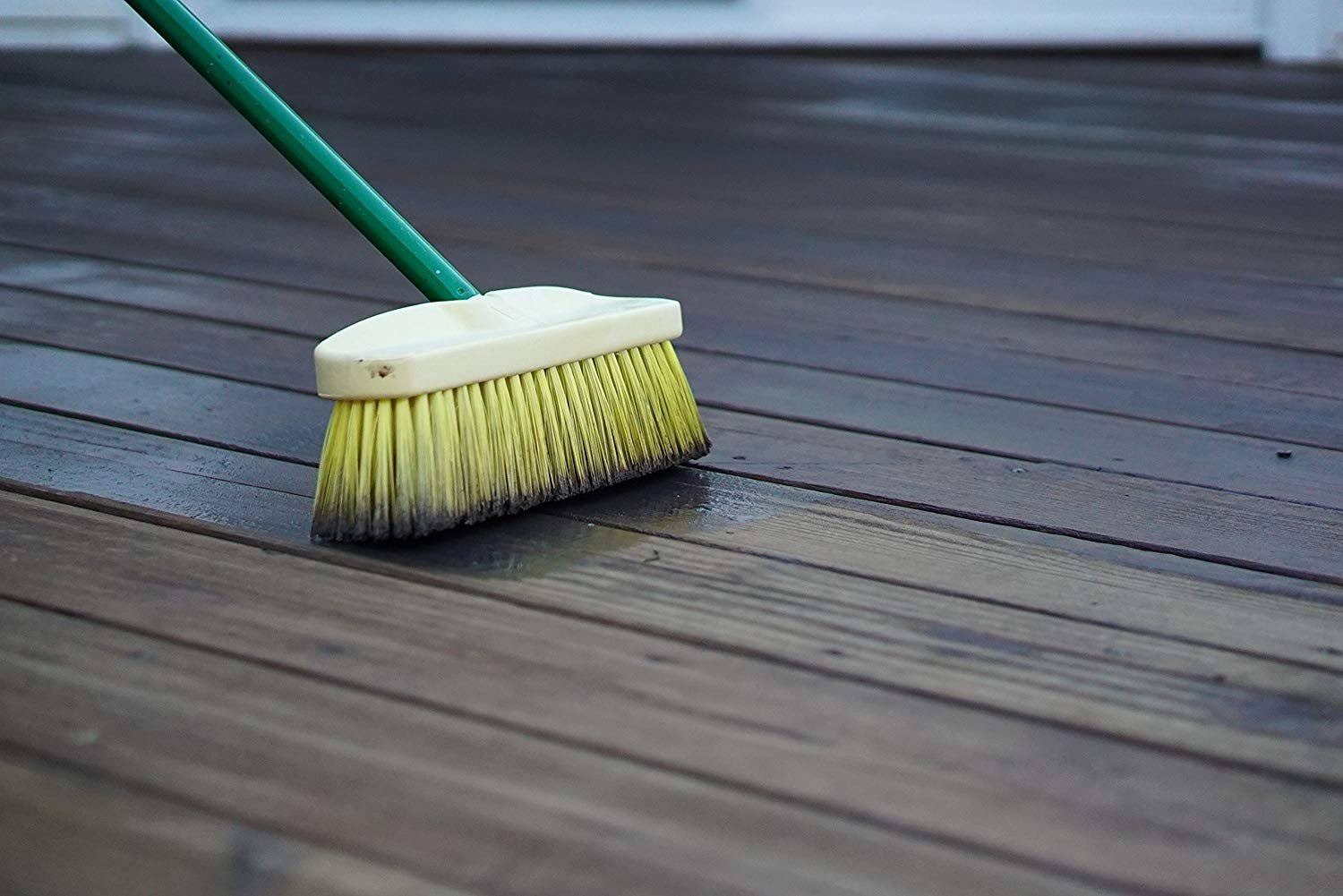 #1 Deck Premium Semi-Transparent Wood Stain for Decks, Fences, Siding - 2.5 Gallon (Dark Walnut)