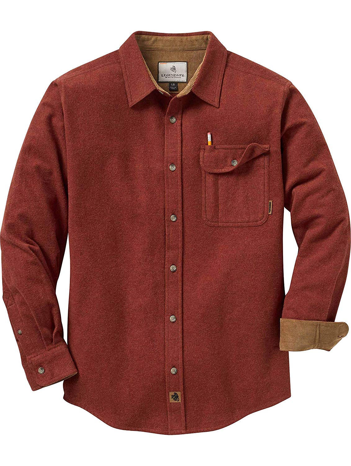 Legendary Whitetails Men's Buck Camp Flannel Shirt