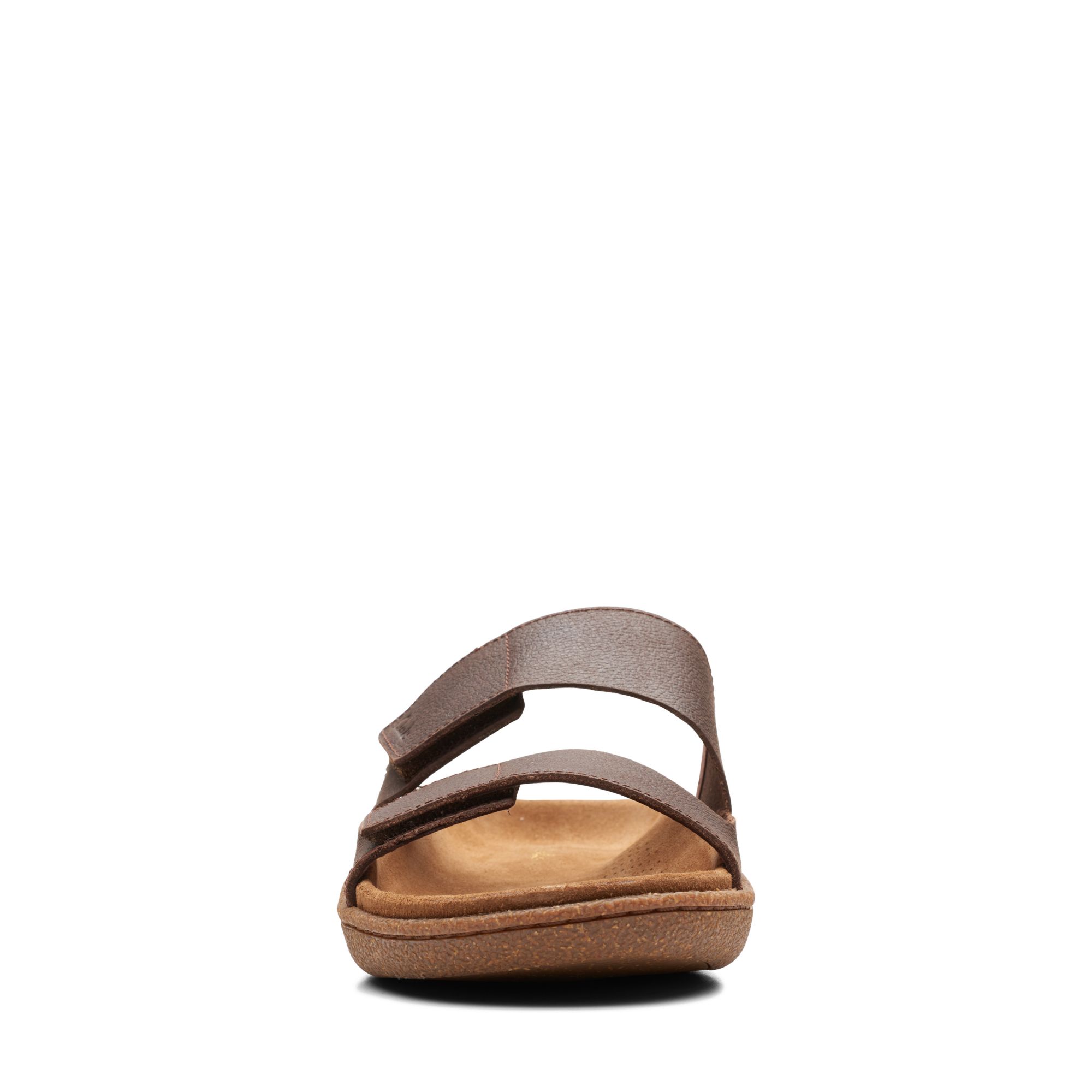 Men Sandals Pilton Strap Brown Nubuck