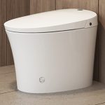 Control, Modern Toilets One Piece with Temperature Controlled Wash