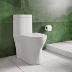 Well Made Forever SM-1T263 Monaco Touchless Toilet, Glossy White