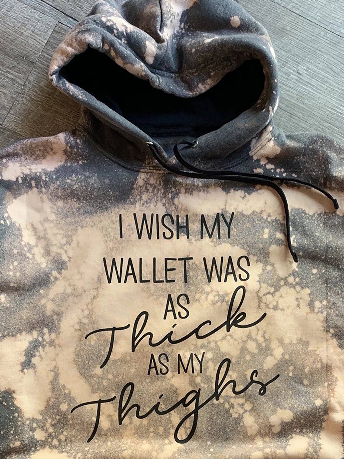 Letter Hoodie Casual Sweatshirt