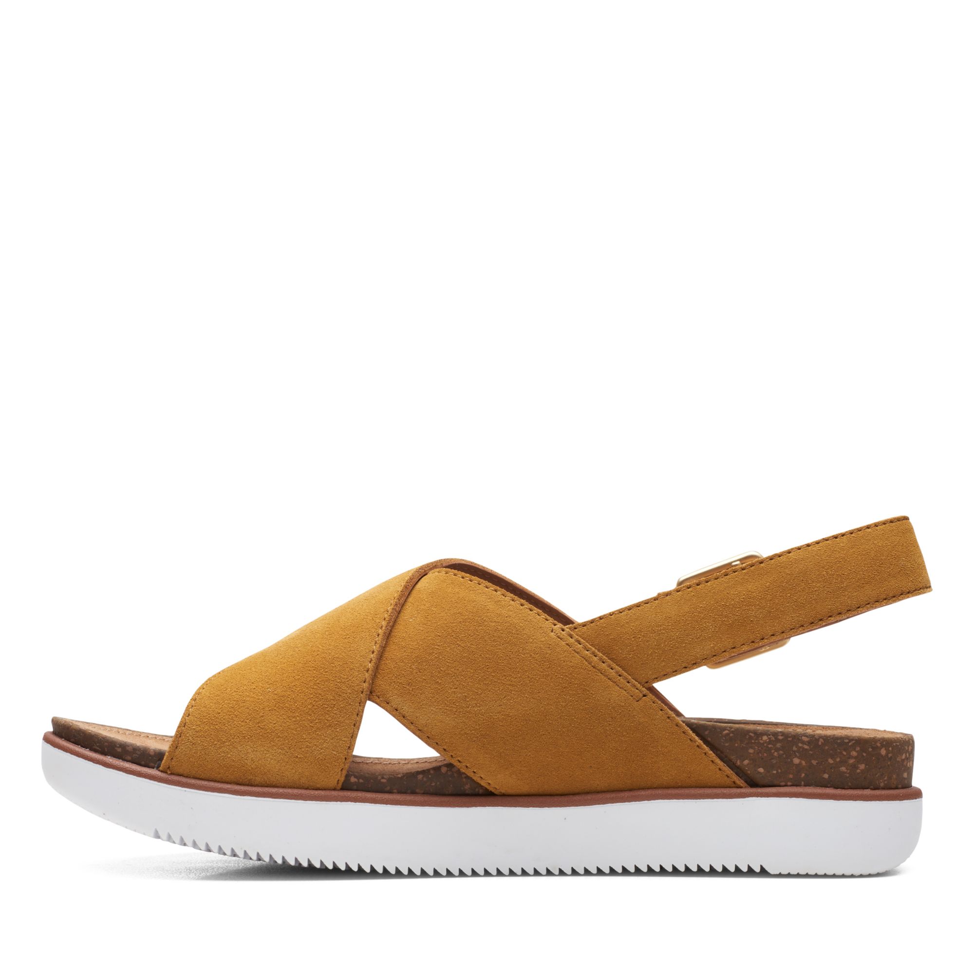 Women Sandals Elayne Cross Ochre