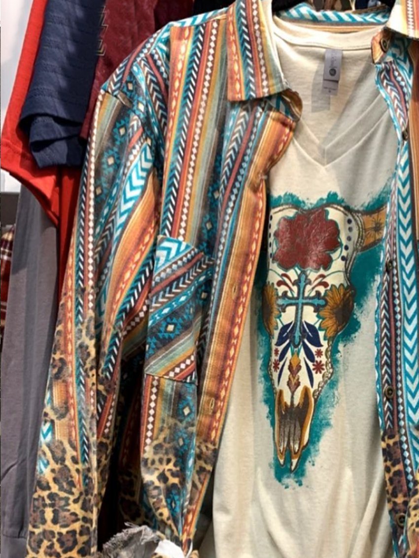 Long Sleeve Casual Shirts & Tops