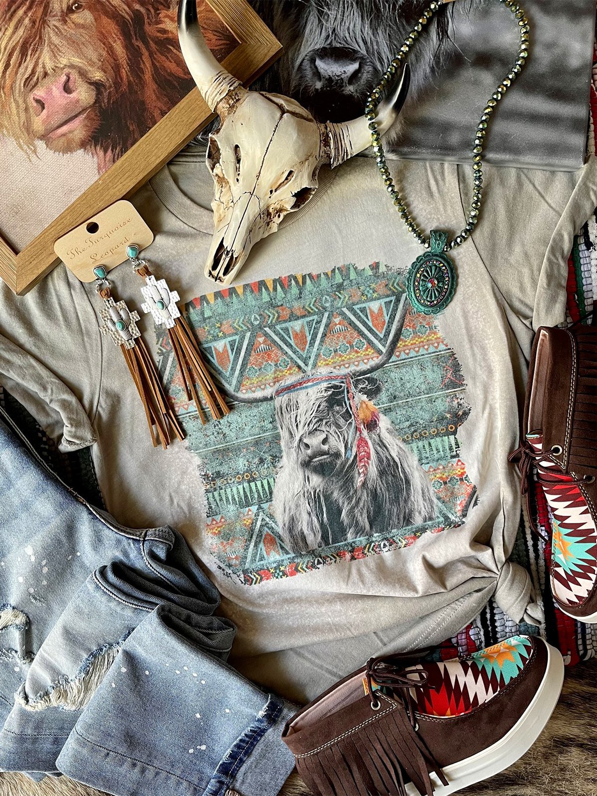 Vintage Short Sleeve Geometric Shirts & Tops