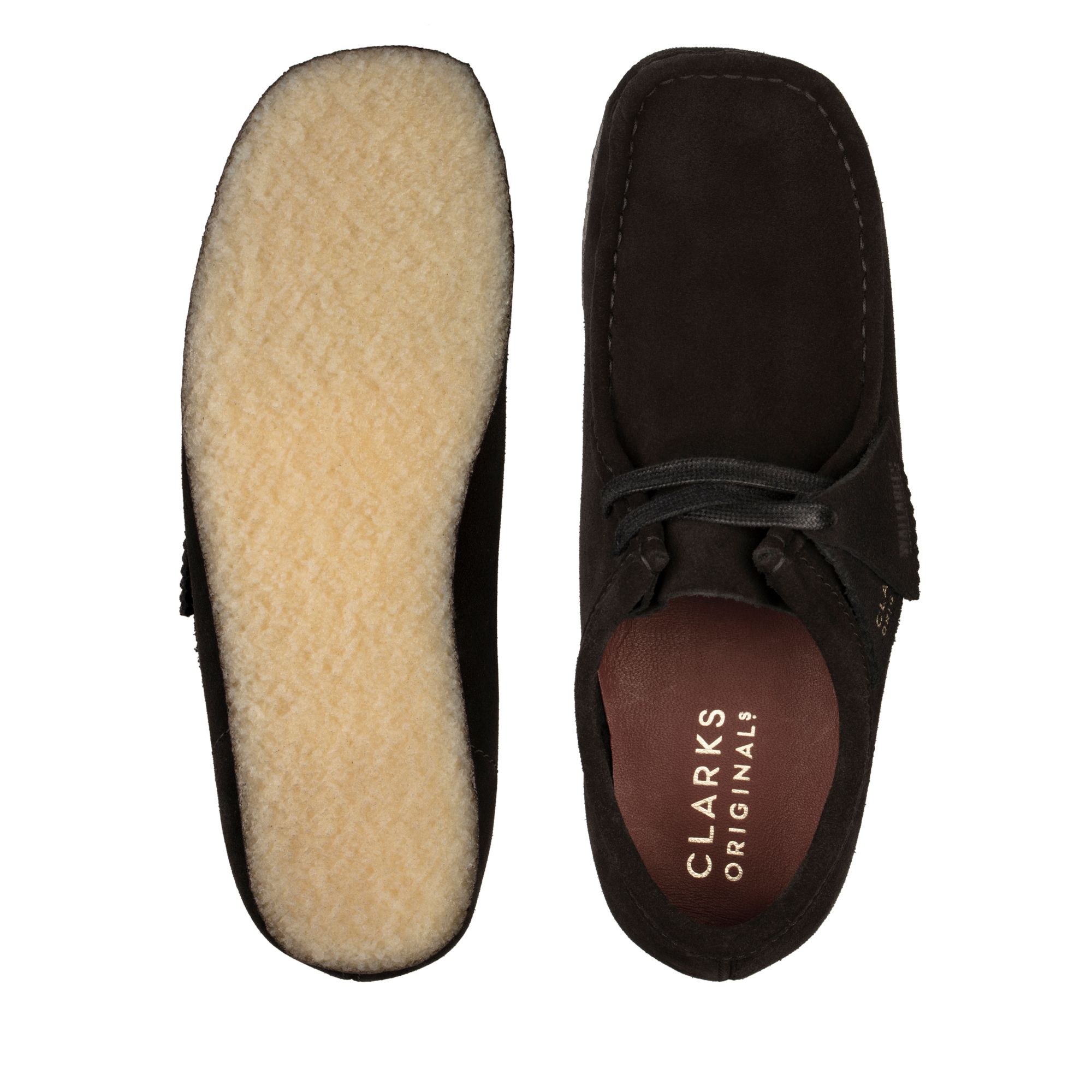 Women Wallabee Black Sde