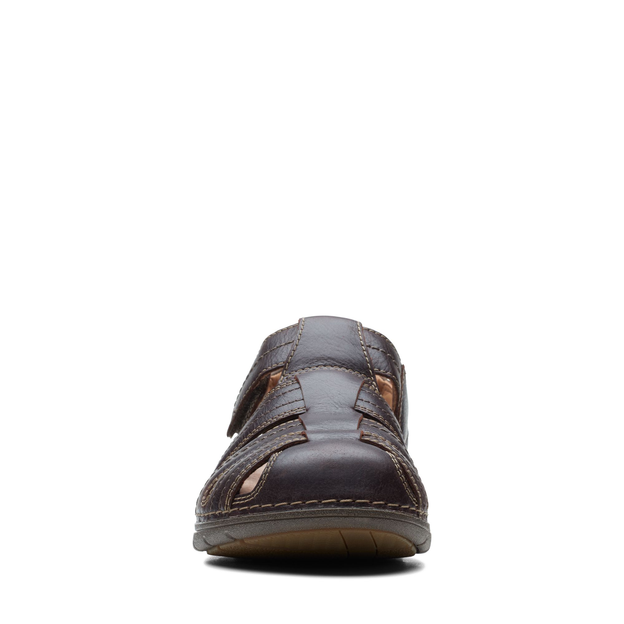 Men Sandals Nature Limit Mahogany Leather