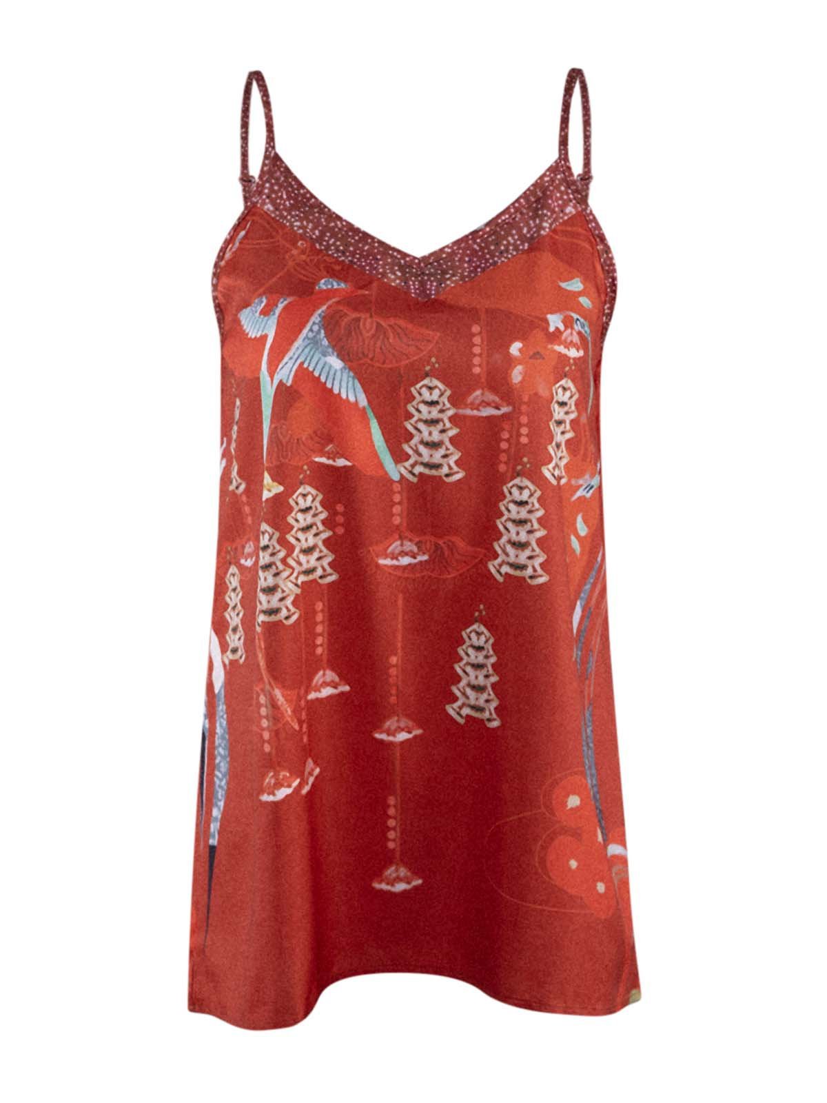 Casual Sleeveless V Neck Tops