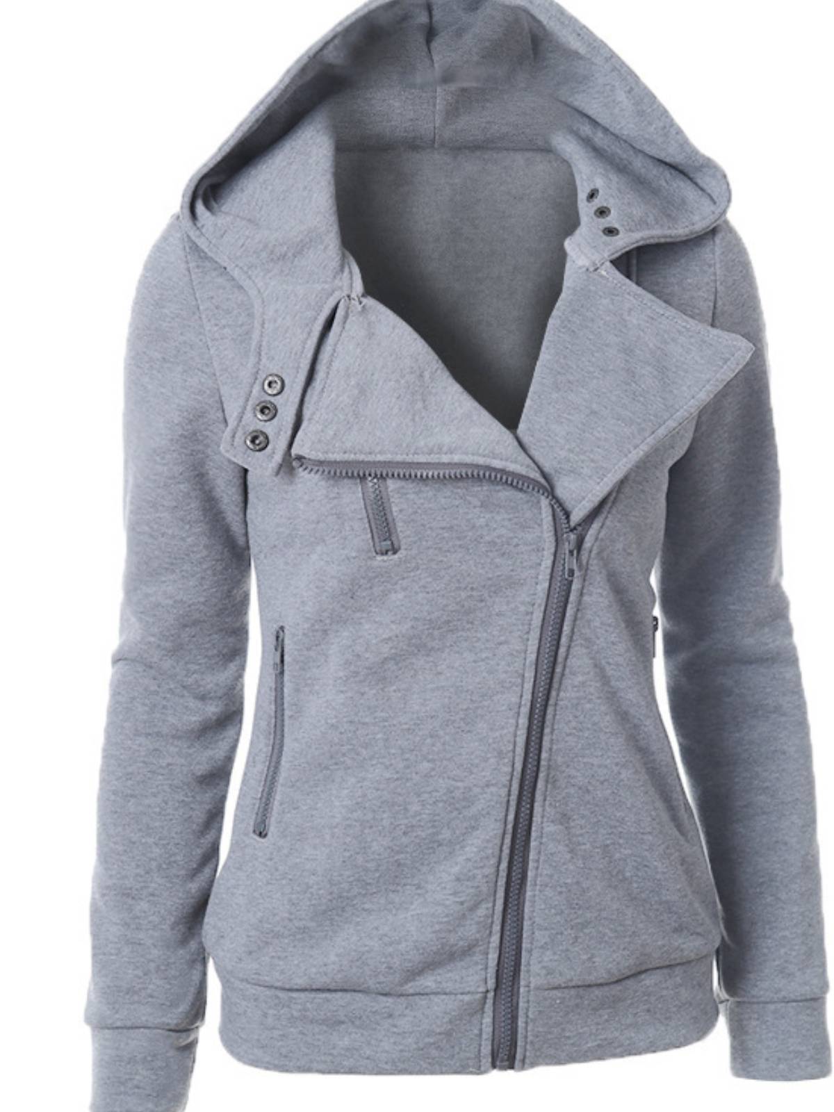 Pockets Casual Long Sleeve Outerwear