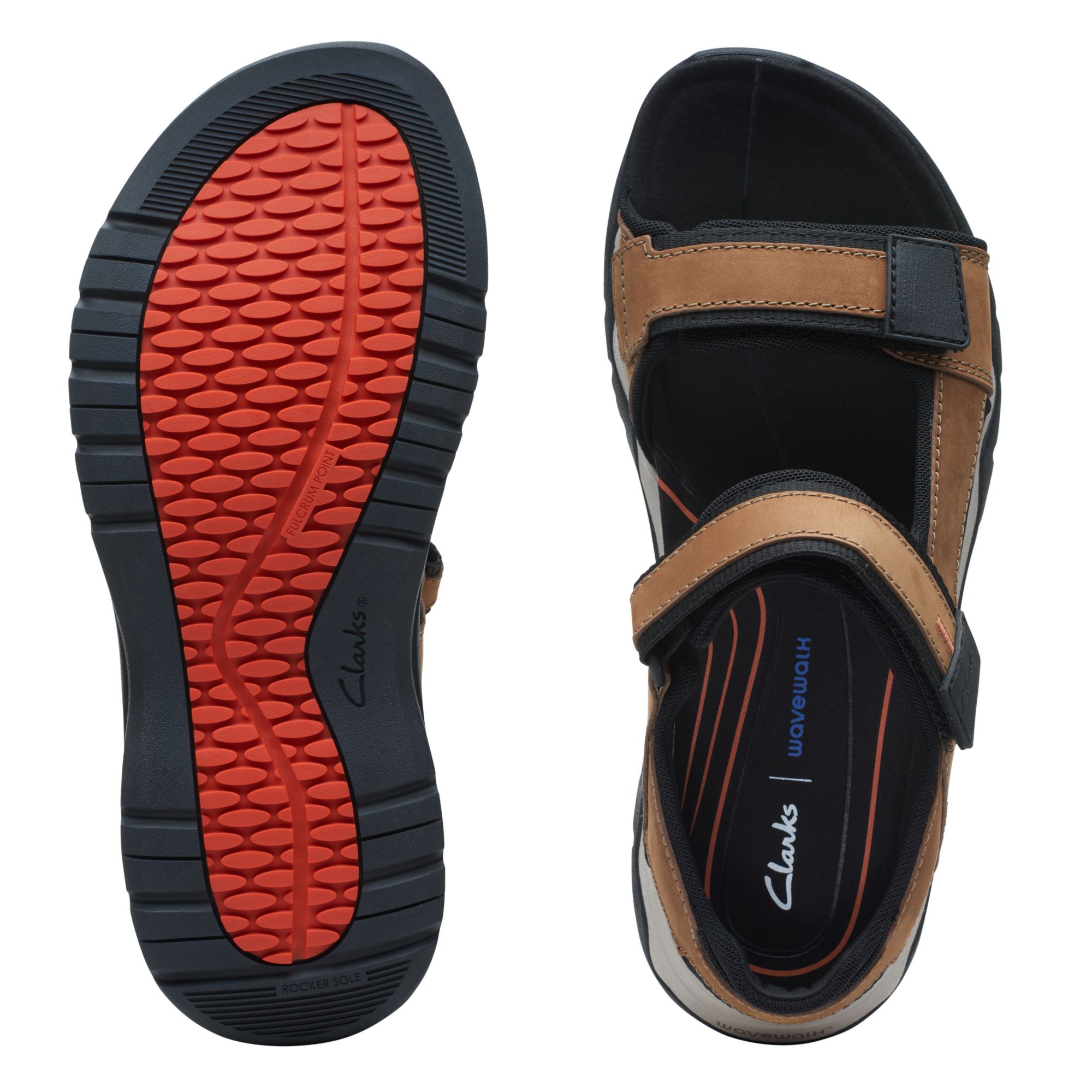 Men Sandals Wave2.0 Jump Tan Nubuck