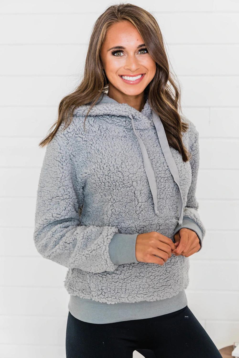 Gray My Kind of Love Hoodie Doorbuster