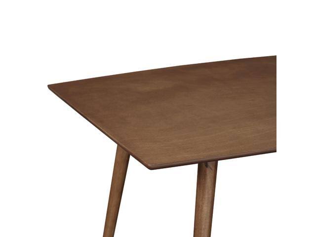 Ergode 60x22 Wood Mid-Century Kitchen Dining Table - Brown