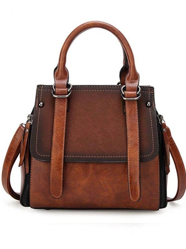 Women Retro Casual Boston Bag