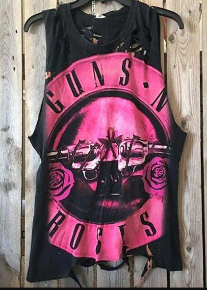 Black Cotton Sleeveless Crew Neck Shirts & Tops