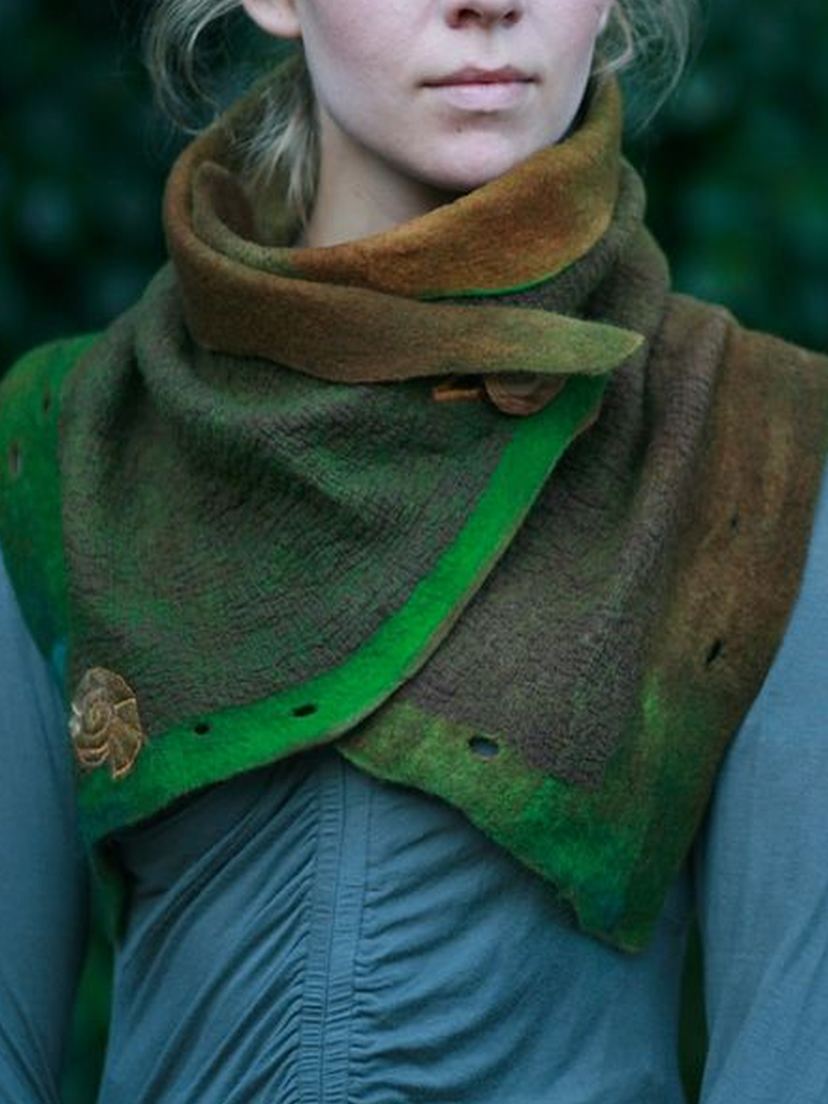 Casual Color-Block Scarves & Shawls