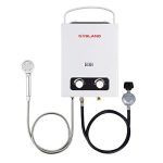 Propane Tankless Water Heater, GASLAND Outdoors AS150 1.5GPM 6L