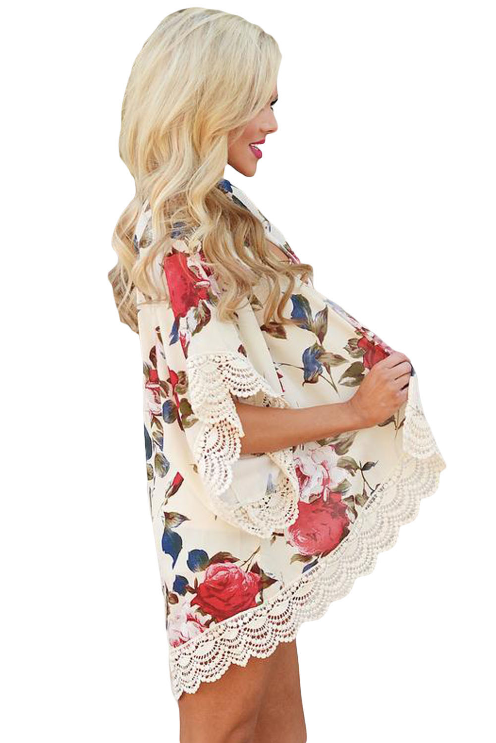 Flourishing Flowers Kimono