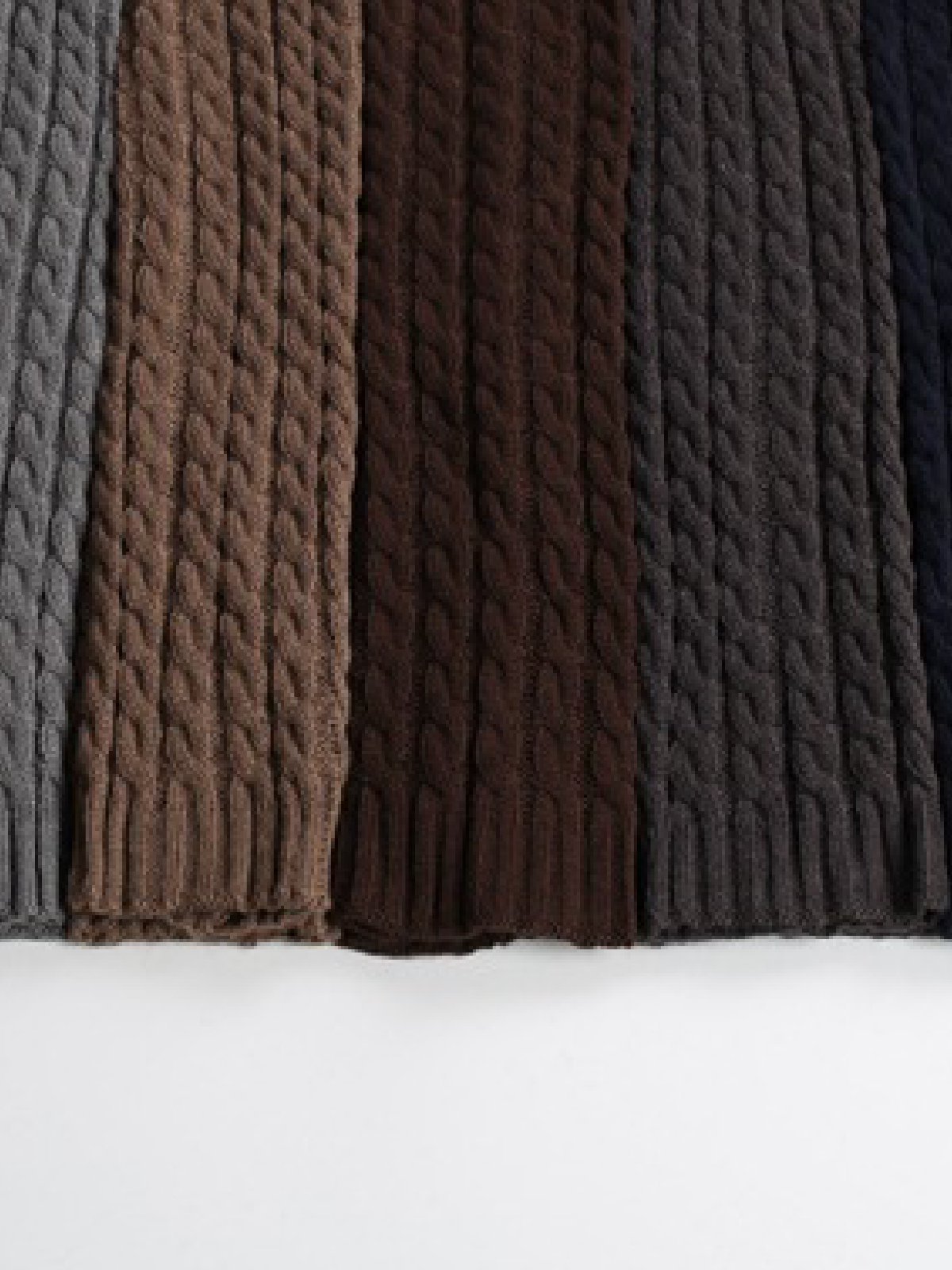 Casual Warm Plain Lace Knee-Socks