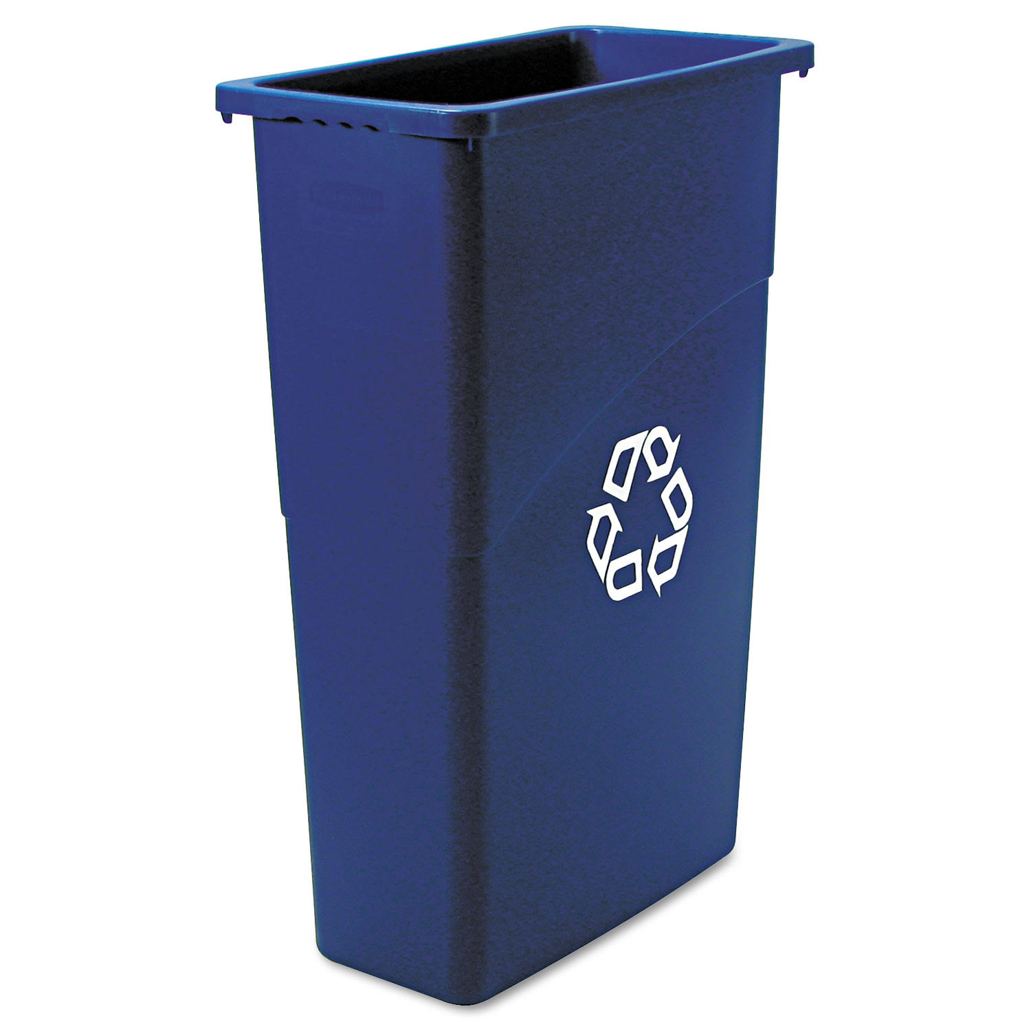 Rubbermaid Slim Jim 23-Gallon Recycling Container, Blue