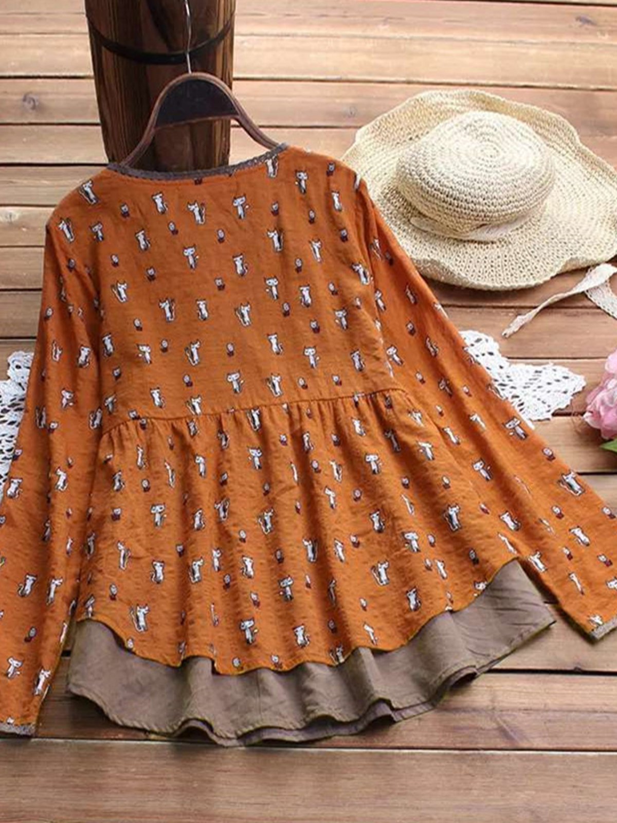 Sweet V Neck Shirts & Tops