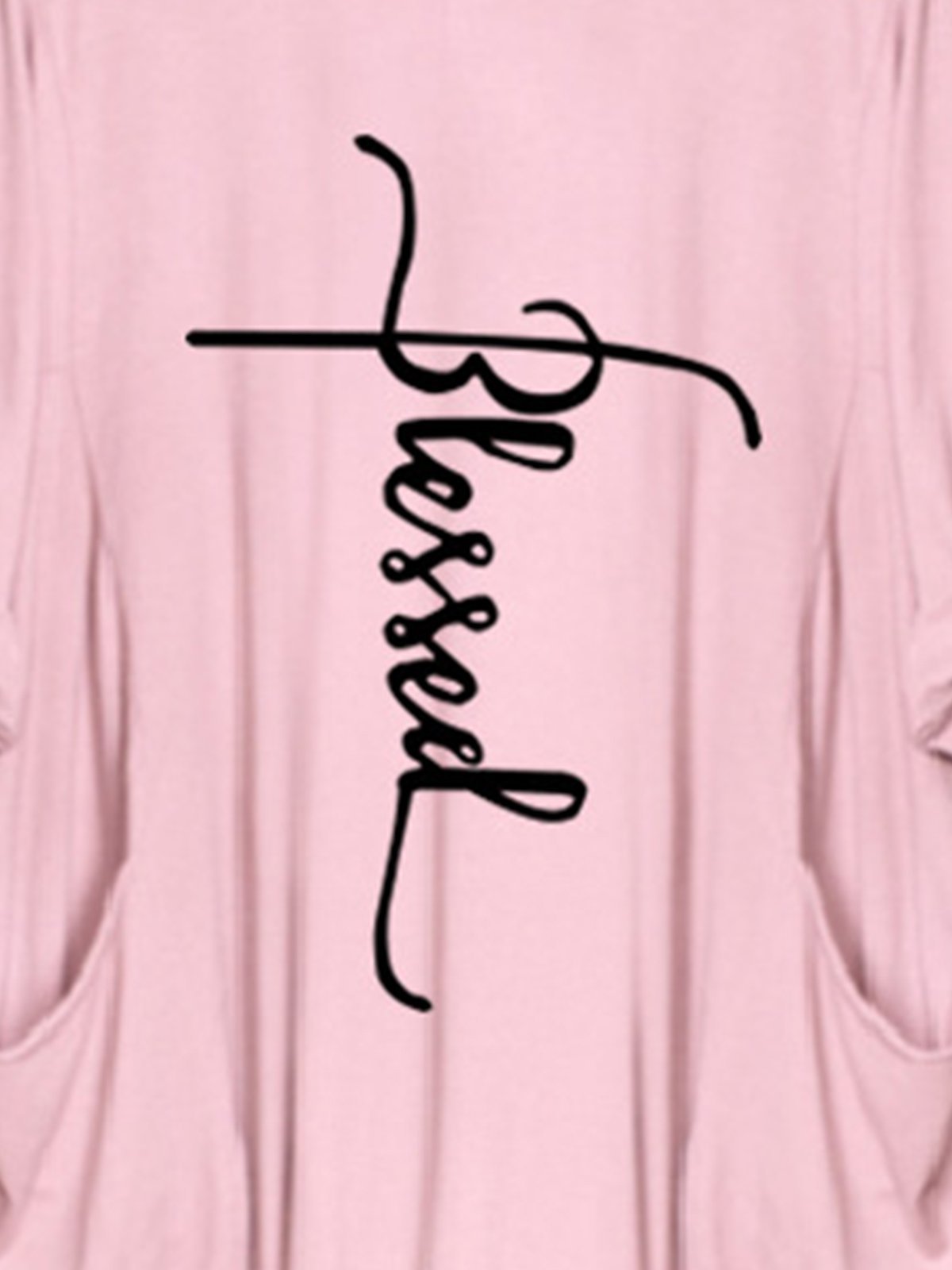 Casual Plus Size Round Neck Short Sleeve Shirt Dresses