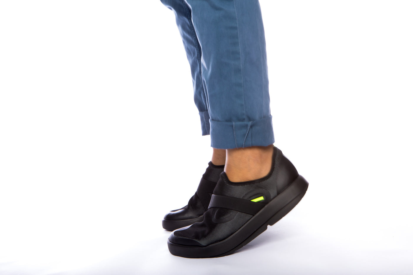 Men's OOmg Fibre Low Shoe - Black Gray