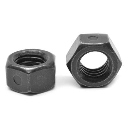 3/8-16 Coarse Thread Reversible 2-Way All Metal Locknut Low Carbon Steel Black Zinc Plated/Wax Pk 1000