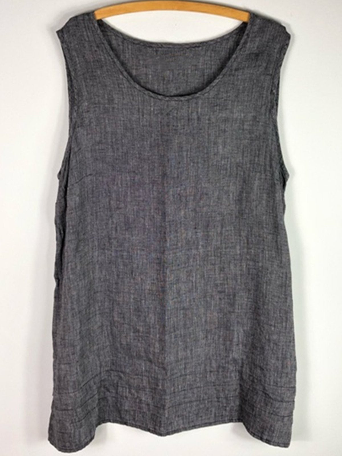 Grey Casual Shift Shirts & Tops