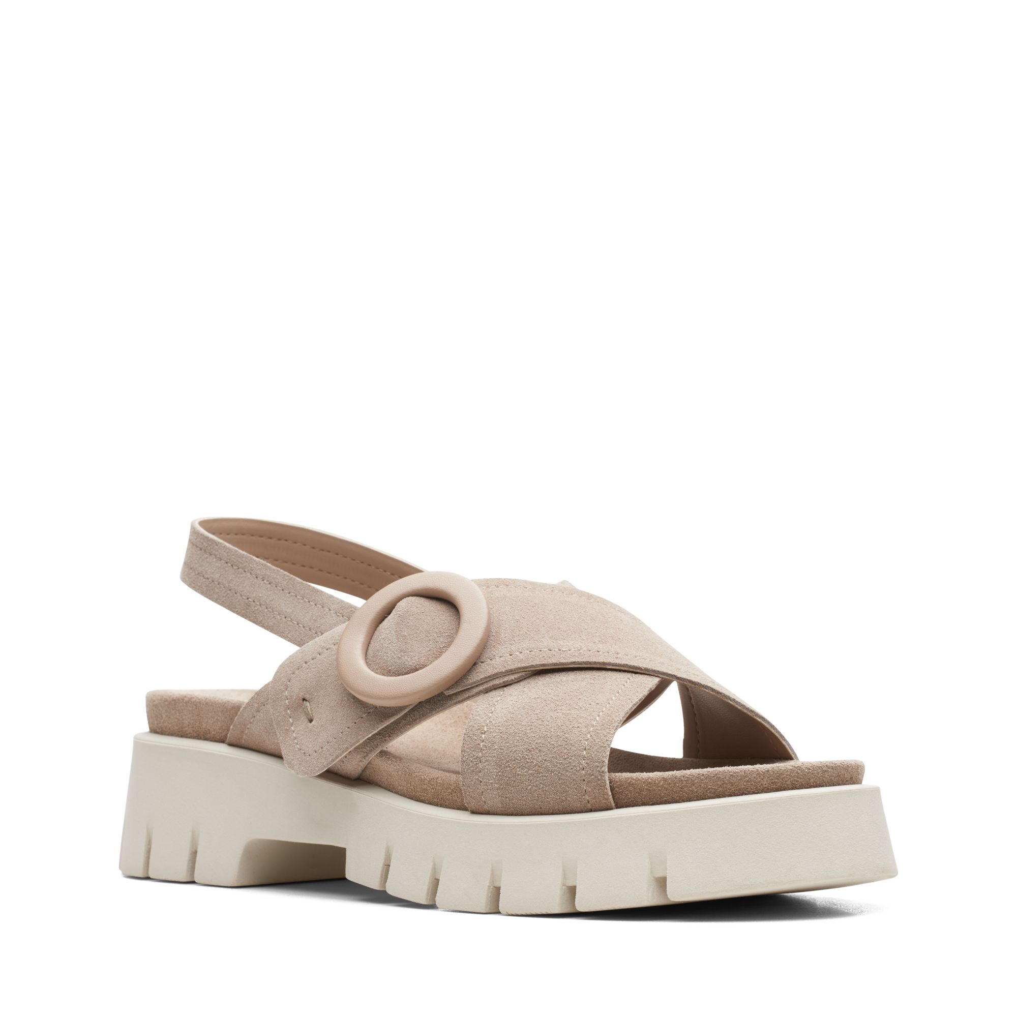 Women Sandals Motive Sun Sand Suede