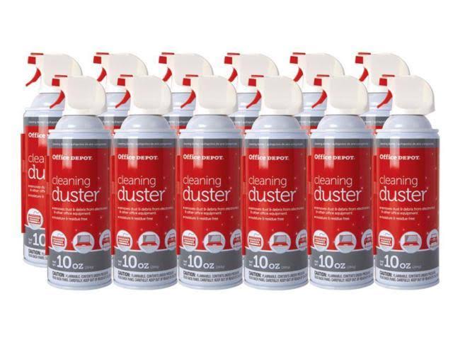 Office Depot Brand Cleaning Dusters, 10 oz, Pack of 12