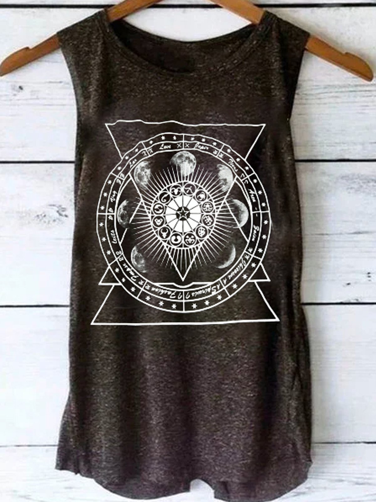 Black Vintage Cotton Vests