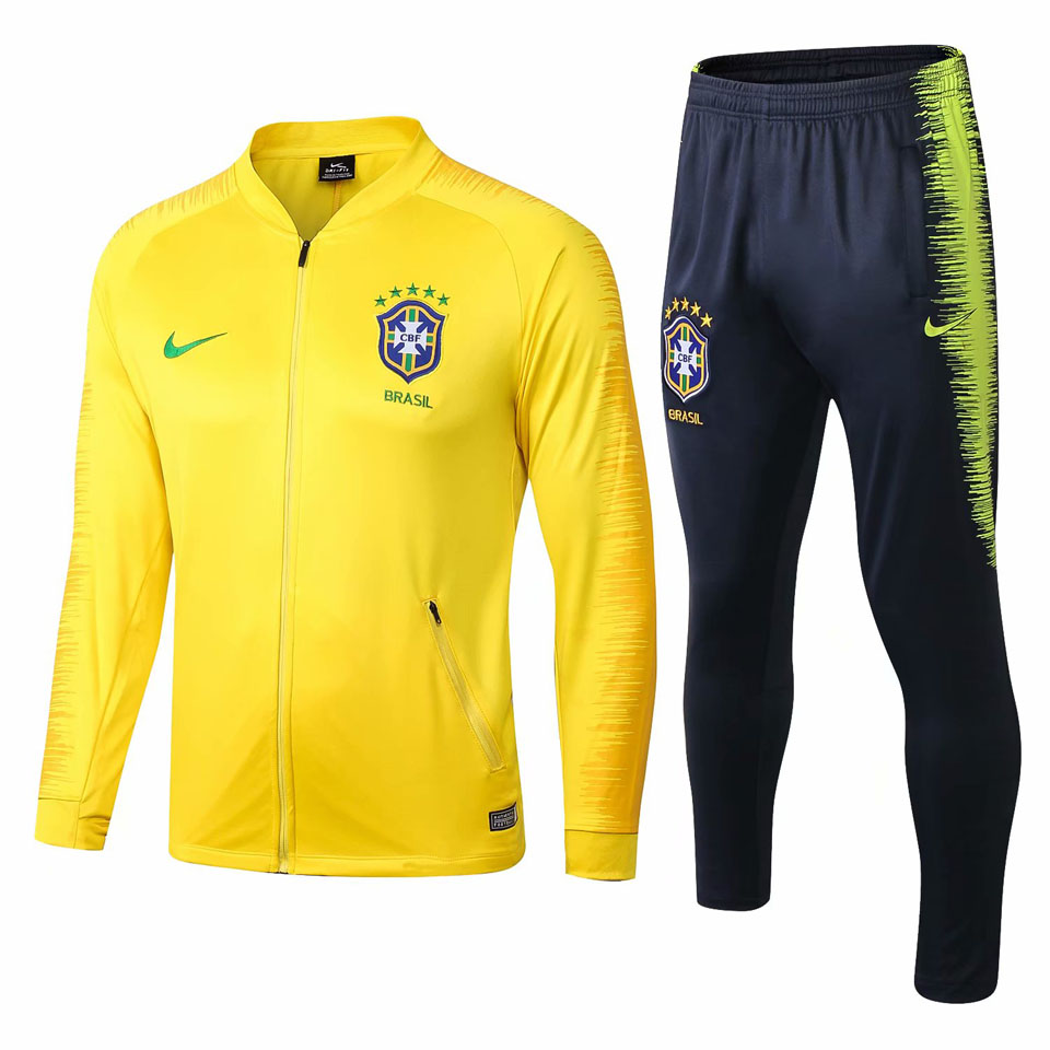 Brazil Yellow Training Suit 2019