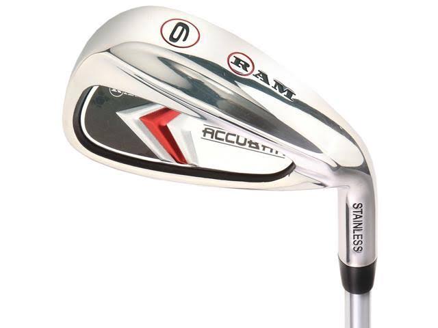 Ram Golf Accubar 16pc Golf Clubs Set - Graphite Woods and Steel Shaft Irons -MRH