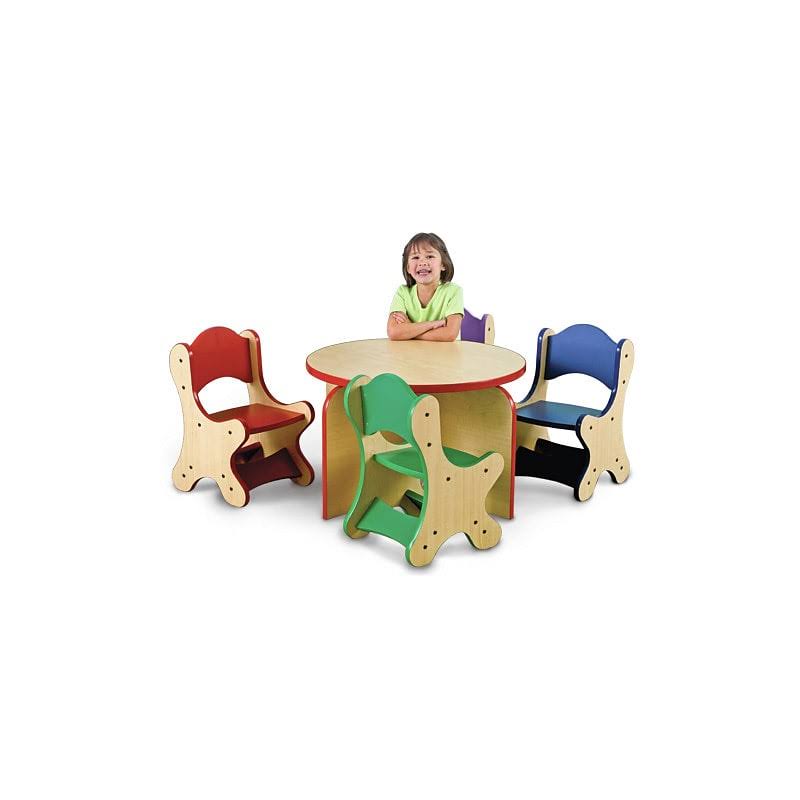 Playscapes Friends Kids Desk Chair Color: Rainforest / Green