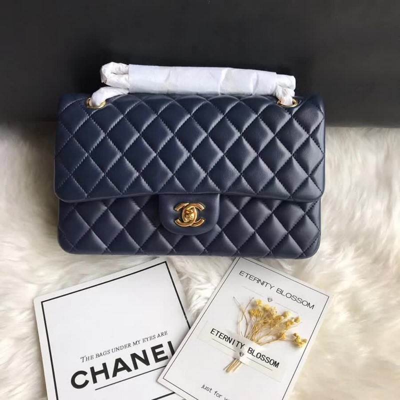 high quality handbag 119002 lambskin flap bag 1112