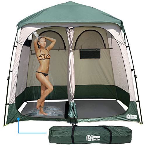 EasyGo Product Shower Shelter �C Giant Portable Outdoor Pop UP Camping Shower Tent