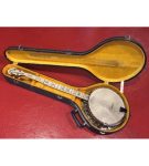 1940s Bacon Belmont Five-String Banjo w/ Epiphone Hard Case.