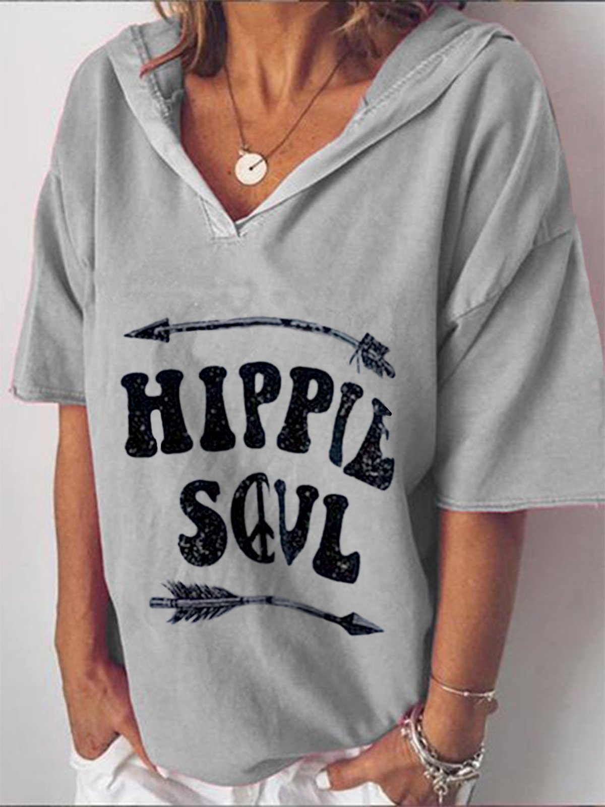 Pink Printed Cotton-Blend Short Sleeve Shirts & Tops