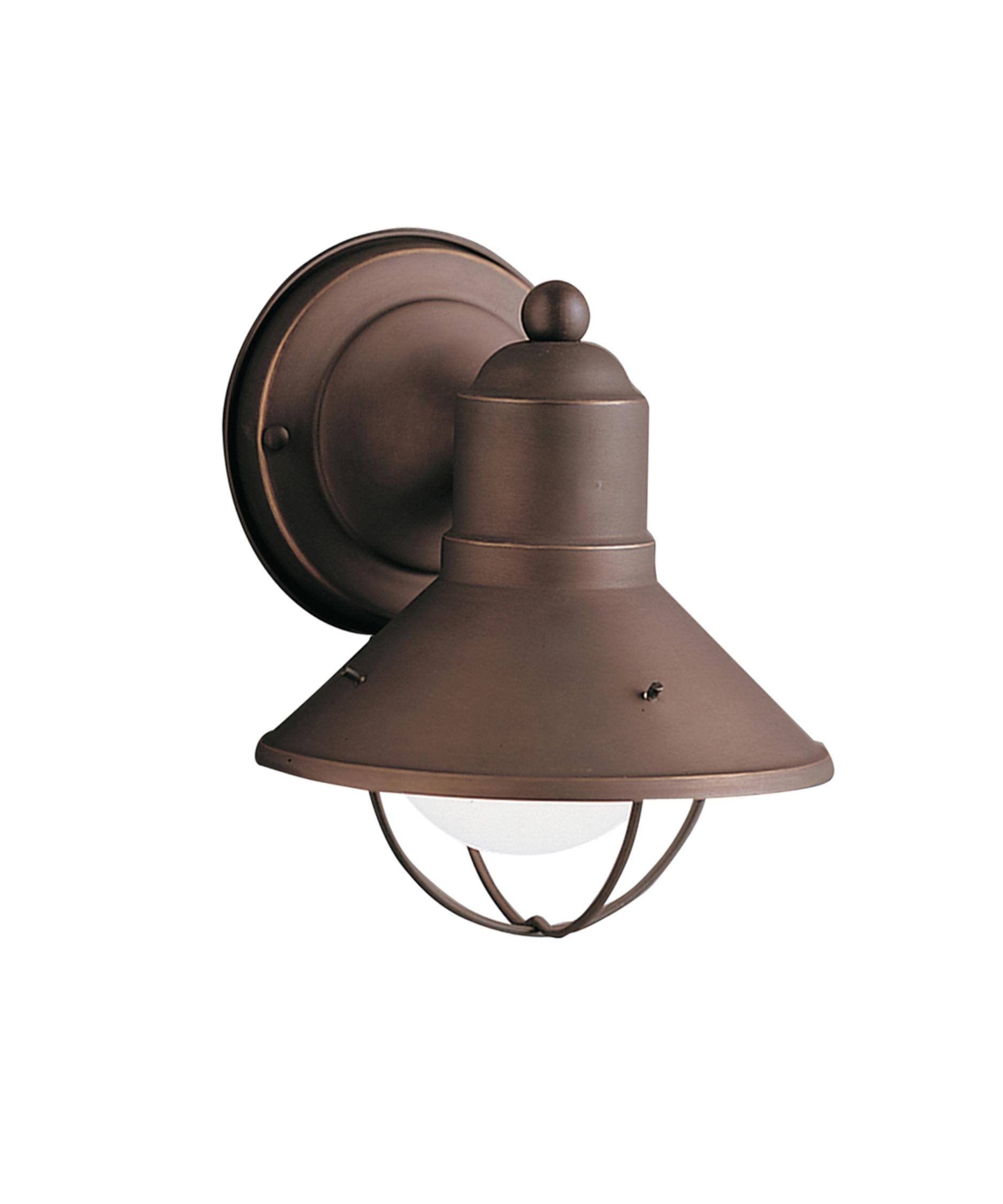 Kichler 9021OZ Seaside Outdoor Wall 1-Light, Olde Bronze