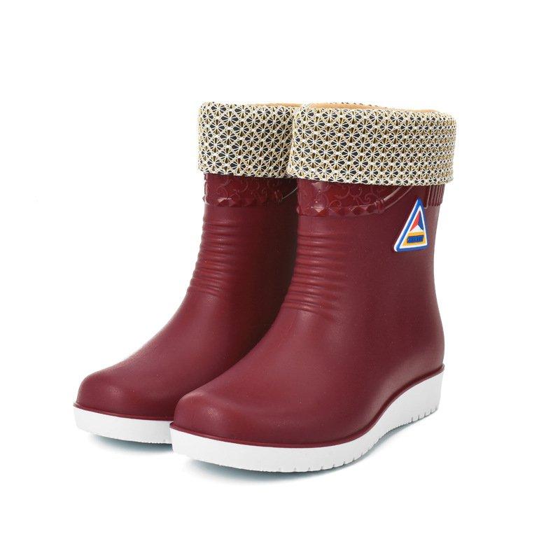 PVC All Season Flat Heel Rain Boot
