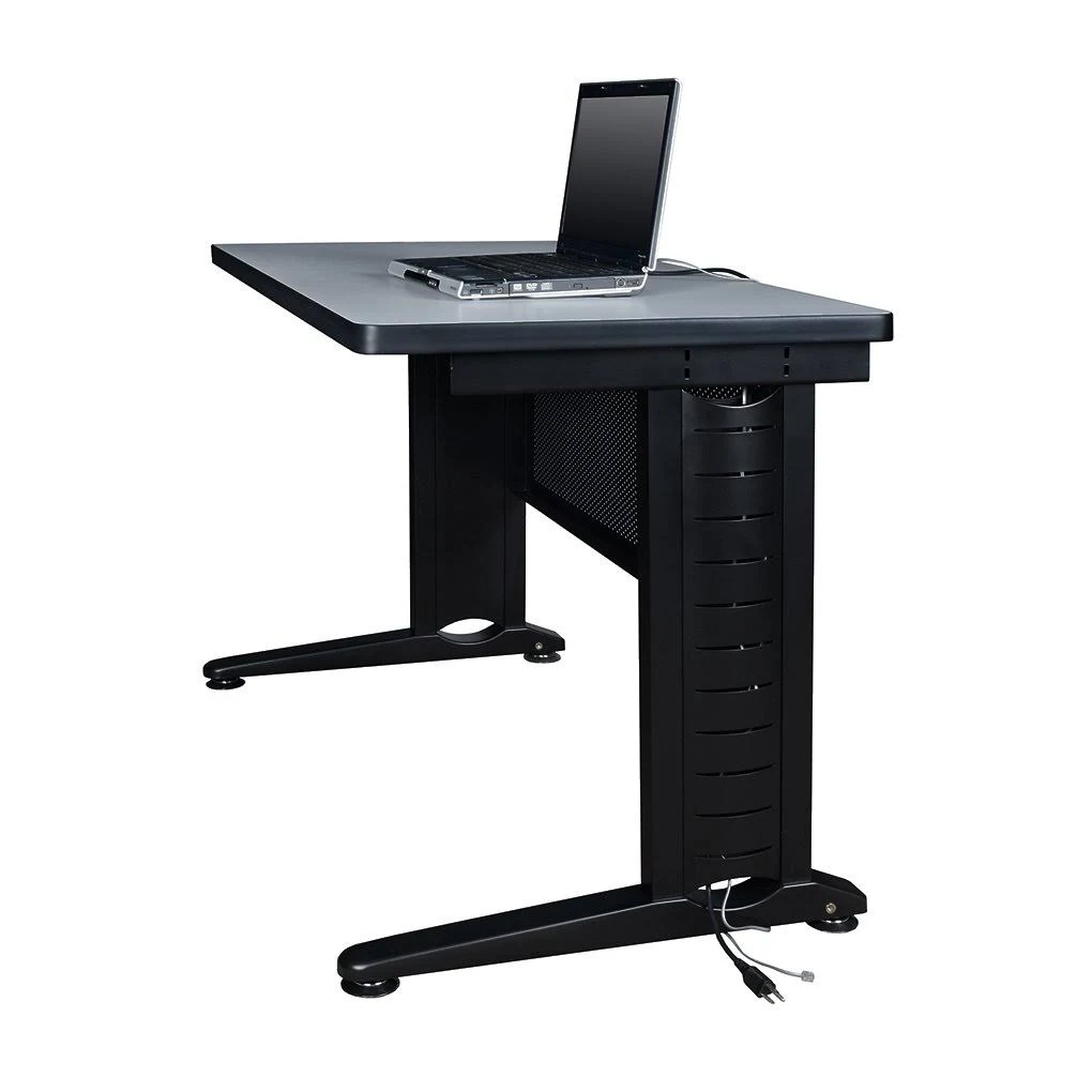 Regency MFTT8424MH 84 x 24 in. Fusion Training Table Mahogany