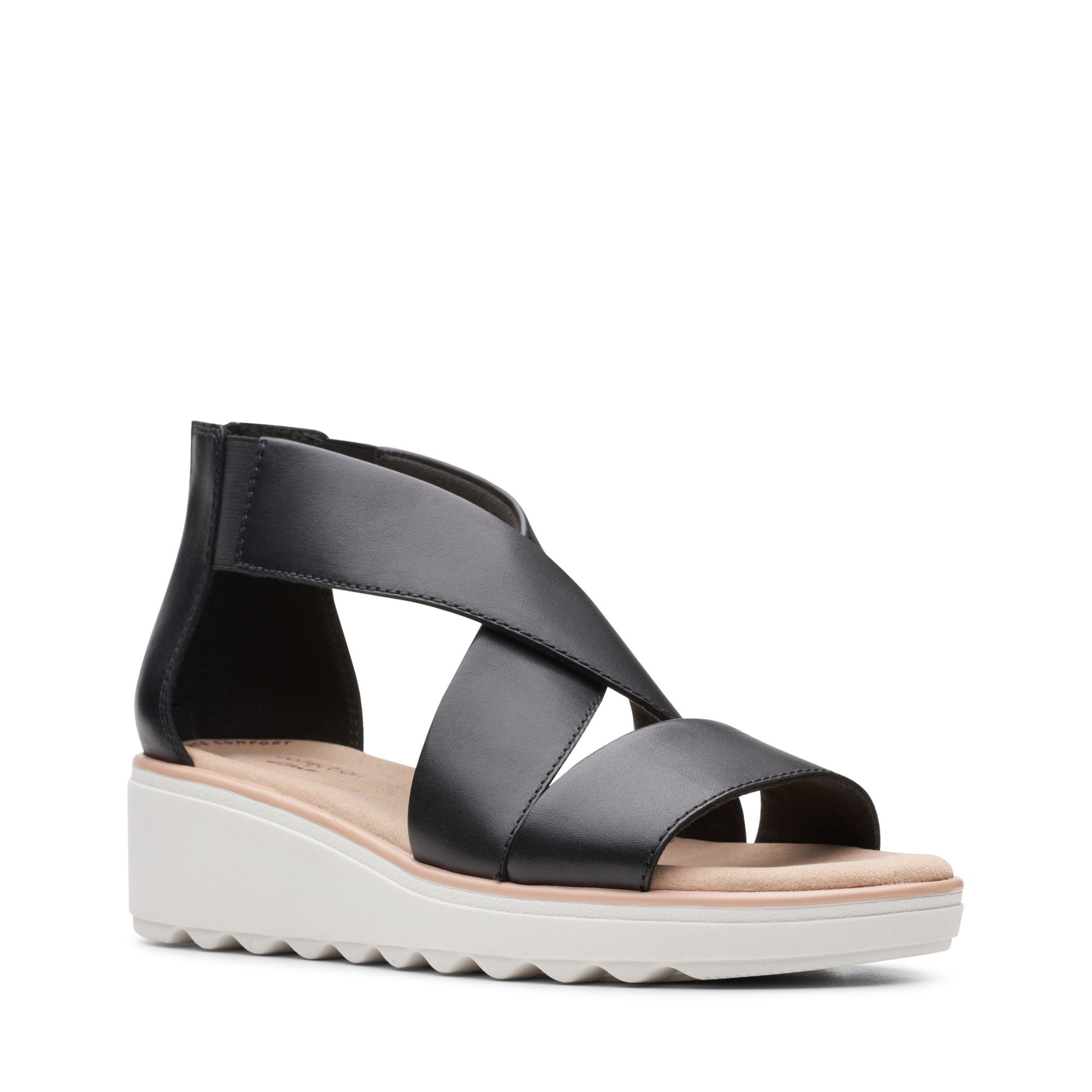 Women Sandals Jillian Rise Black Leather