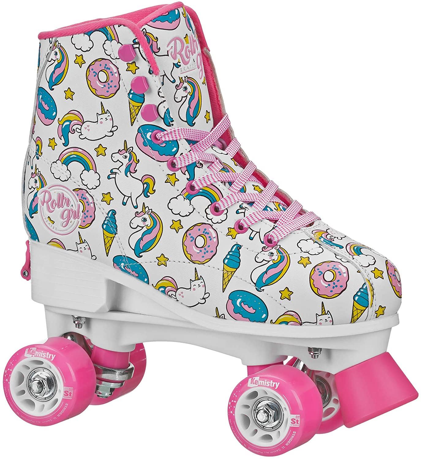Roller GRL Ella Adjustable Girls Roller Skates, Medium (3-6)