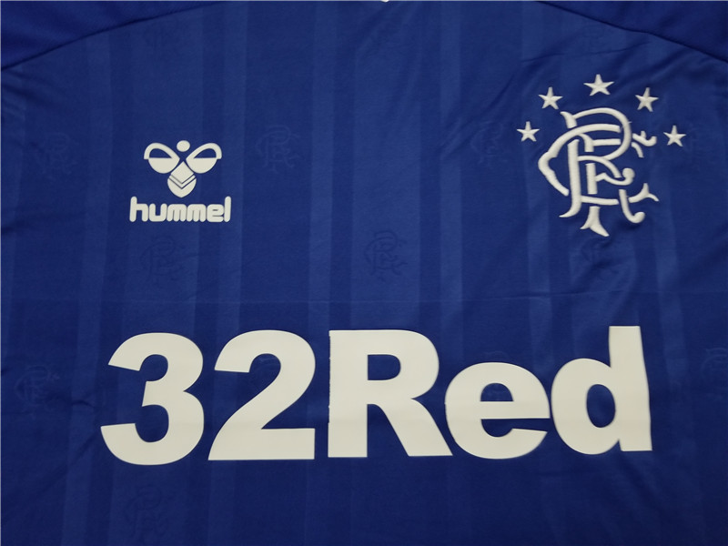 2019/20 Glasgow Rangers Home Fans Soccer Jersey
