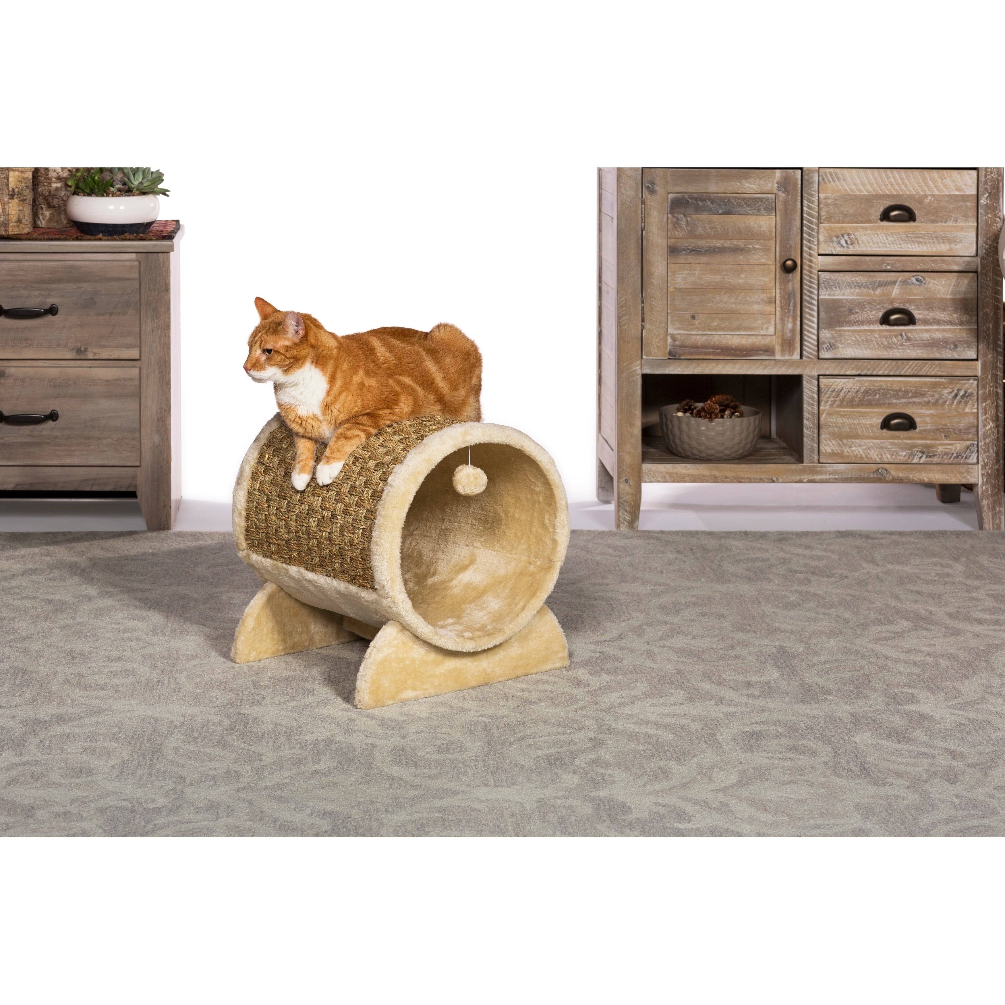 Prevue Pet Products Kitty Power Paws Plush Cozy Tunnel 7383