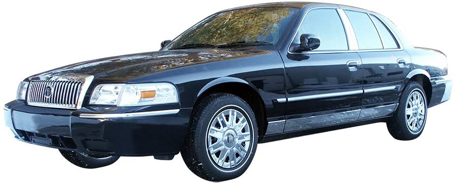 QAA WC43484 Stainless Steel Fender Trim 4 PC Set for 2003-2006 Grand Marquis