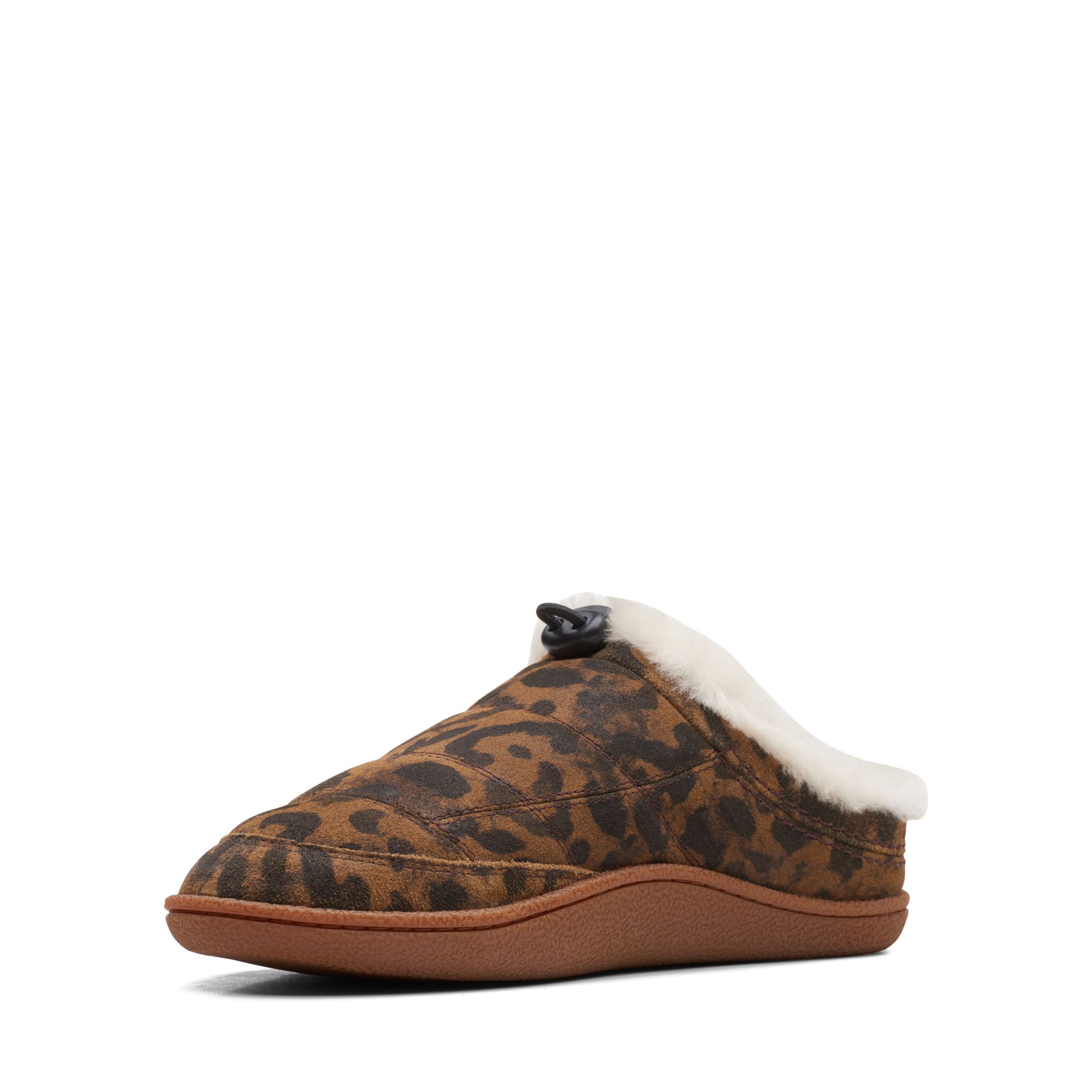 Women Pilton Mule Leopard Suede