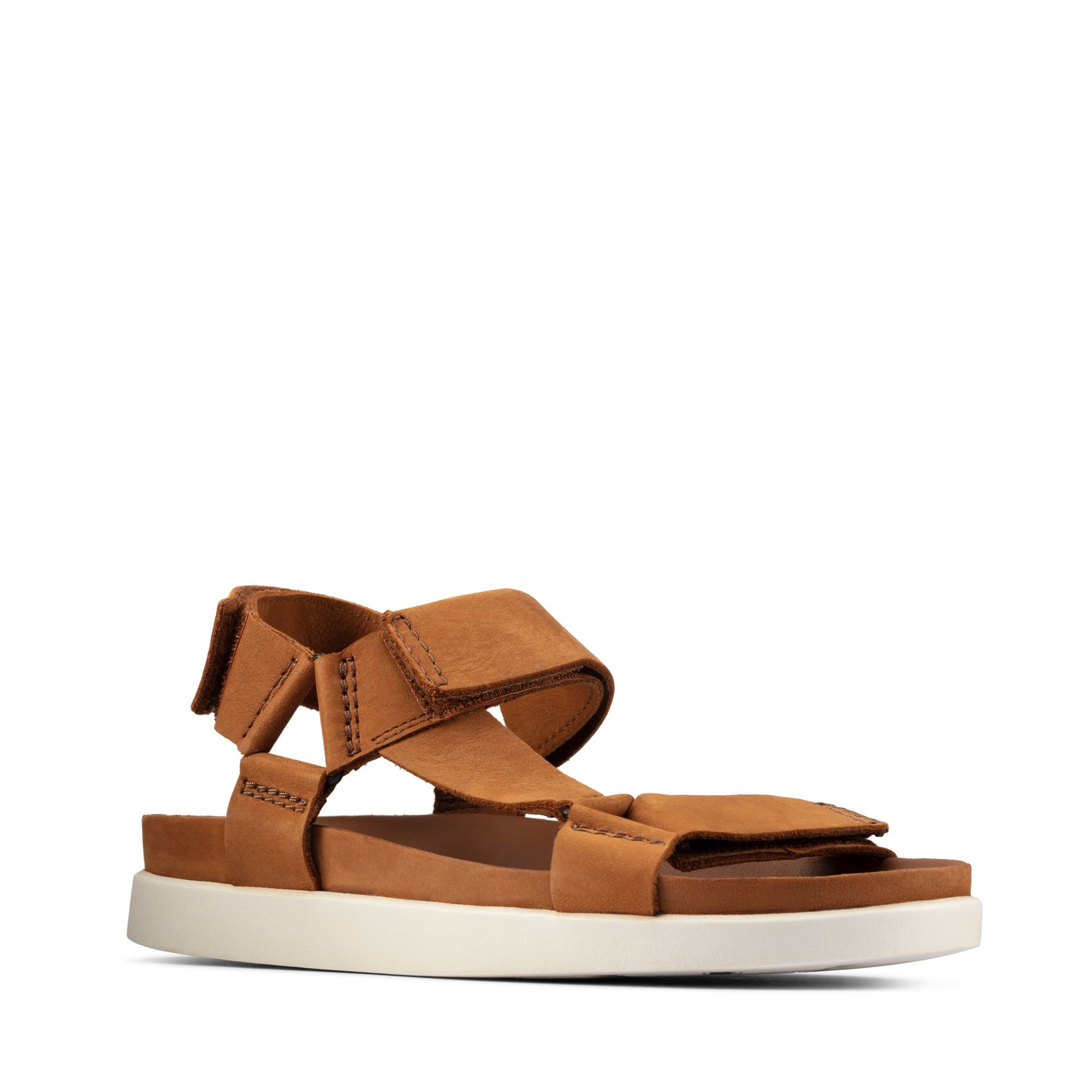 Men Sandals Sunder Range Tan Nubuck