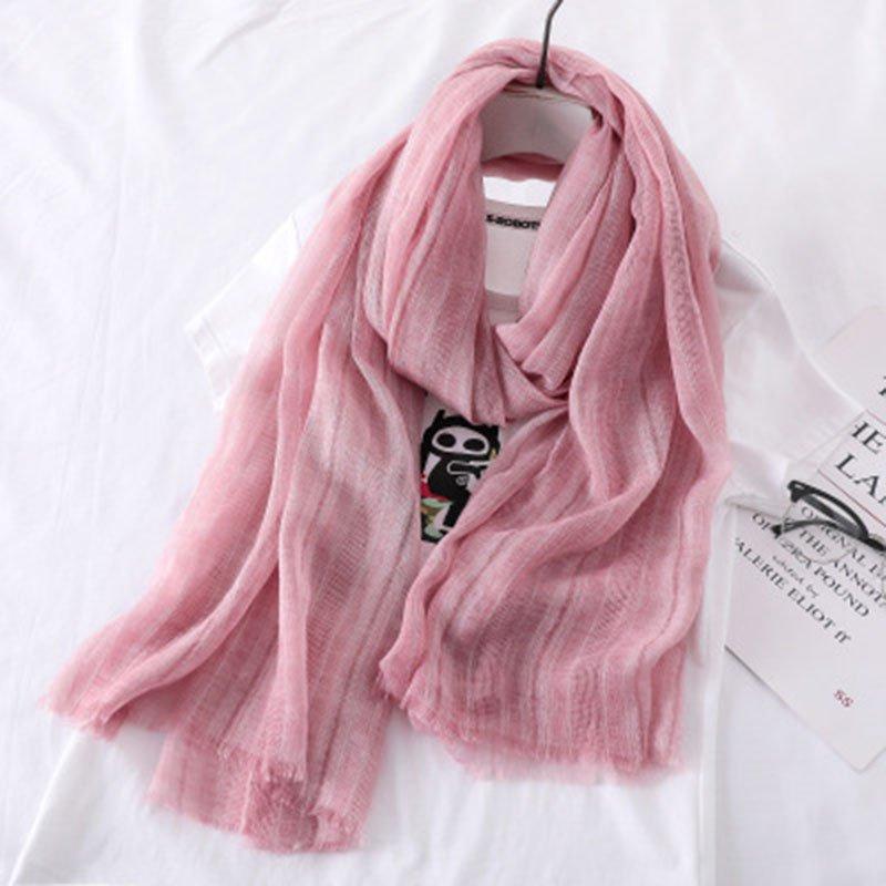 Women Solid Casual Comfort Scarves
